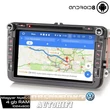 Új, Garanciális VOLKSWAGEN Gyári Kinézetű AutóHifi GPS Navigáció (Passat, VW Golf 6, Golf 5, VW Jetta, Polo) (4GB RAM, Magyar Nyelvű) ANDROID 8