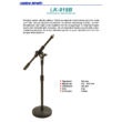 LK-918B Gémes mikrofonállvány, körtalpas, alacsony