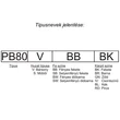 PB80SBWBR Zongoraszék