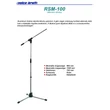 RSM-100CR Gémes mikrofonállvány, króm