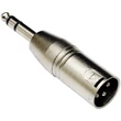 ADA-010 XLR(p) - 6.3 Jack(p) átalakító, sztereó