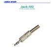 JACK-103 Sztereó 3.5 Jack dugó