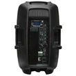 LK-1679-2-15B Aktív műa. hangfal, 15", 200/400W, FM rádióval, MP3, távirányító, Bluetooth, passzív hangfal kimenet
