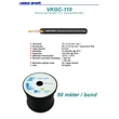 VKGC-110 gitárkábel (fekete) 50m