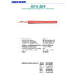 HPC-200GN Mikrofonkábel, zöld