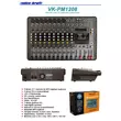 VK-PM1208 Powermixer, 2x250W/4Ohm