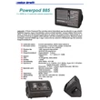 Powerpod 885 Plus Powermixer, 2x400W/4Ohm
