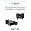 SA12BLKM Rack doboz, keverőpult tartóval, 12U