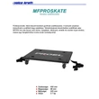 MFPROSKATE Rack kocsi