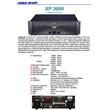 XP3000 Végerősítő, 2x1100W/4Ohm