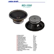 MD-1090 Lemezkosaras hangszóró, 10", 150W/8Ohm