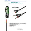 RACC150L3 2x6,3 Jack - 2xRCA kábel, 3m