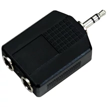 ADA-084 3.5 Jack(p) - 2x6.3 Jack(m) átalakító, sztereó