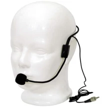 LS-970 Fejmikrofon jack, fekete