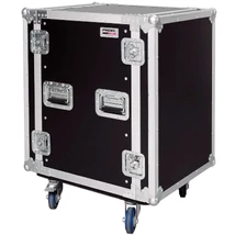 CR215BLKMW Rack doboz, 15U, kerekekkel