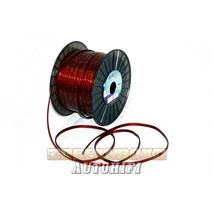 Impact hangszóró kábel, 1,5 mm2, oxigén mentes, bordó köpenyben, + jelölé Impact hangszóró kábel, 1,5 mm2, oxigén mentes, bordó köpenyben, + jelölé