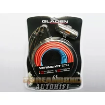 Autóhifi kábel készlet 10 mm2 erősítő bekötéshez Gladen Audio WK 10 Autóhifi kábel készlet 10 mm2 erősítő bekötéshez Gladen Audio WK 10