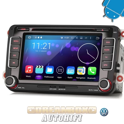 Új, Garanciális VOLKSWAGEN Passat, VW Golf 6, Golf 5, VW Jetta, Polo Gyári Kinézetű AutóHifi Márka Specifikus Multimédia, Magyar Menü WAZE)