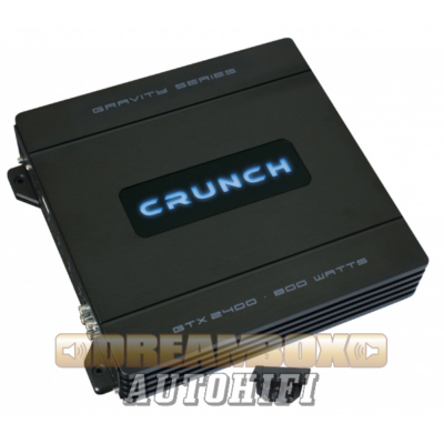 CRUNCH GTX-2400, 2 csatornás (2X220W,1X400W) erősítő