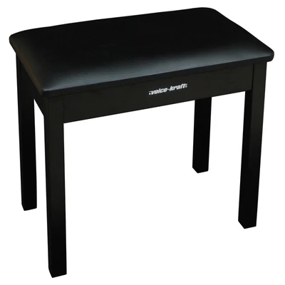 KB019B black Zongora szék