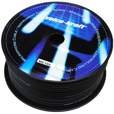 ROLLMC103 Gitárkábel, fekete