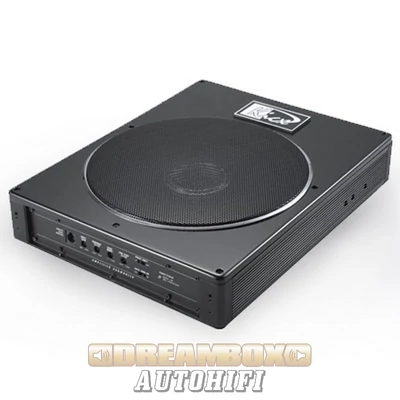 ALN 250SA Kicx aktív, extra vékony autóhifi mélynyomó 400W max.